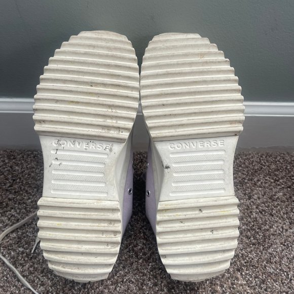 Converse Run Star Hike High Top Platform Shoes Sneakers Pink Purple, Mens 11.5 - Picture 7 of 15